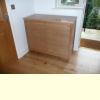 OAK SHOE CABINET