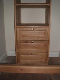 OAK ALCOVE WARDROBE