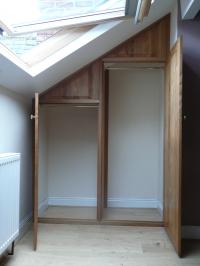 OAK EAVES WARDROBE
