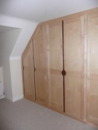 FITTED MAPLE WARDROBES
