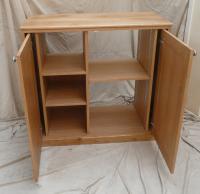 OAK AUDIO CABINET