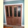 SAPELE GLAZED DOORS