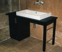 WENGE SINK UNIT