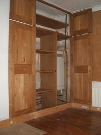 OAK BOILER CABINET