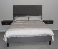 WALNUT BEDSIDE TABLES