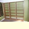 OAK ADJUSTABLE SHELVING
