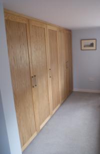 FITTED OAK WARDROBES