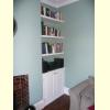 PAINTED ALCOVE CABINETS