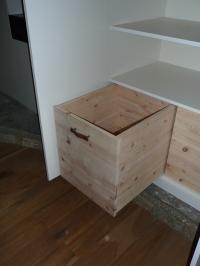 WHITE FLUSH CABINETS