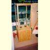 OAK DISPLAY CABINET