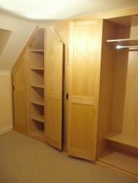 FITTED MAPLE WARDROBES