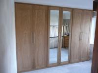 FITTED OAK WARDROBES