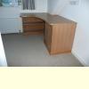 OAK CURVED DESK