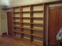 PINE FITTED SHELVING