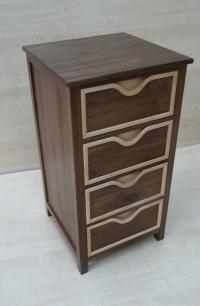 WALNUT CHEST OF DRAWERS