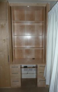 FITTED MAPLE WARDROBES